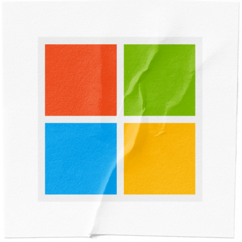 Microsoft Sticker