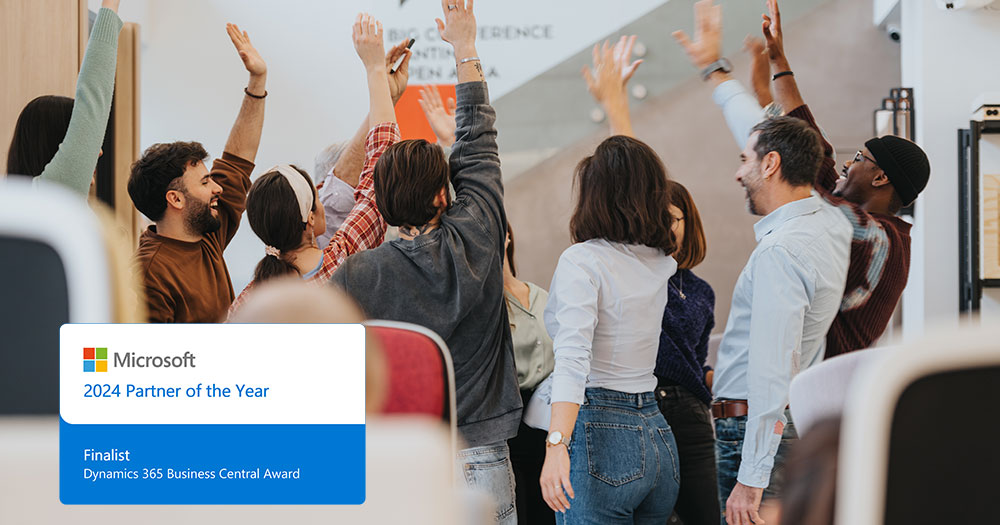 Infinity Group named finalist of 2024 Microsoft Dynamics 365 Business Central Partner of the Year_